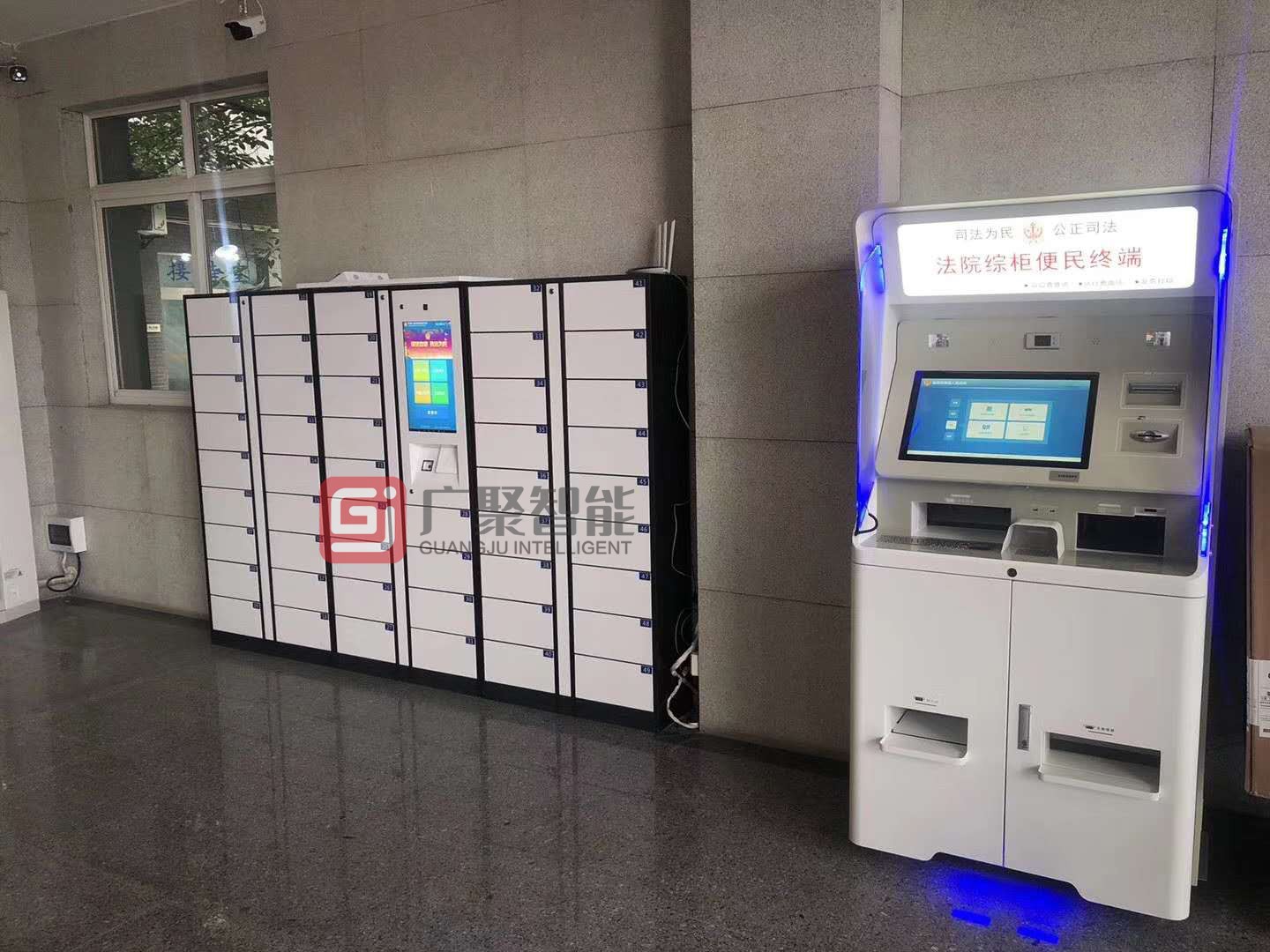 成都某政务大厅智能文件交换柜